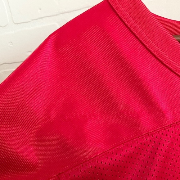 Nike Men’s Jersey Football Speed NFL Solid Red Size L Blokecore A05149-657 Flaw - Picture 11 of 11